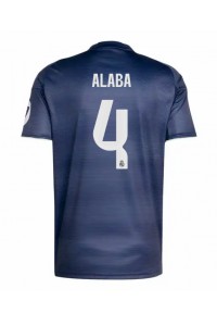 Real Madrid David Alaba #4 Voetbaltruitje Uit tenue 2025-26 Korte Mouw